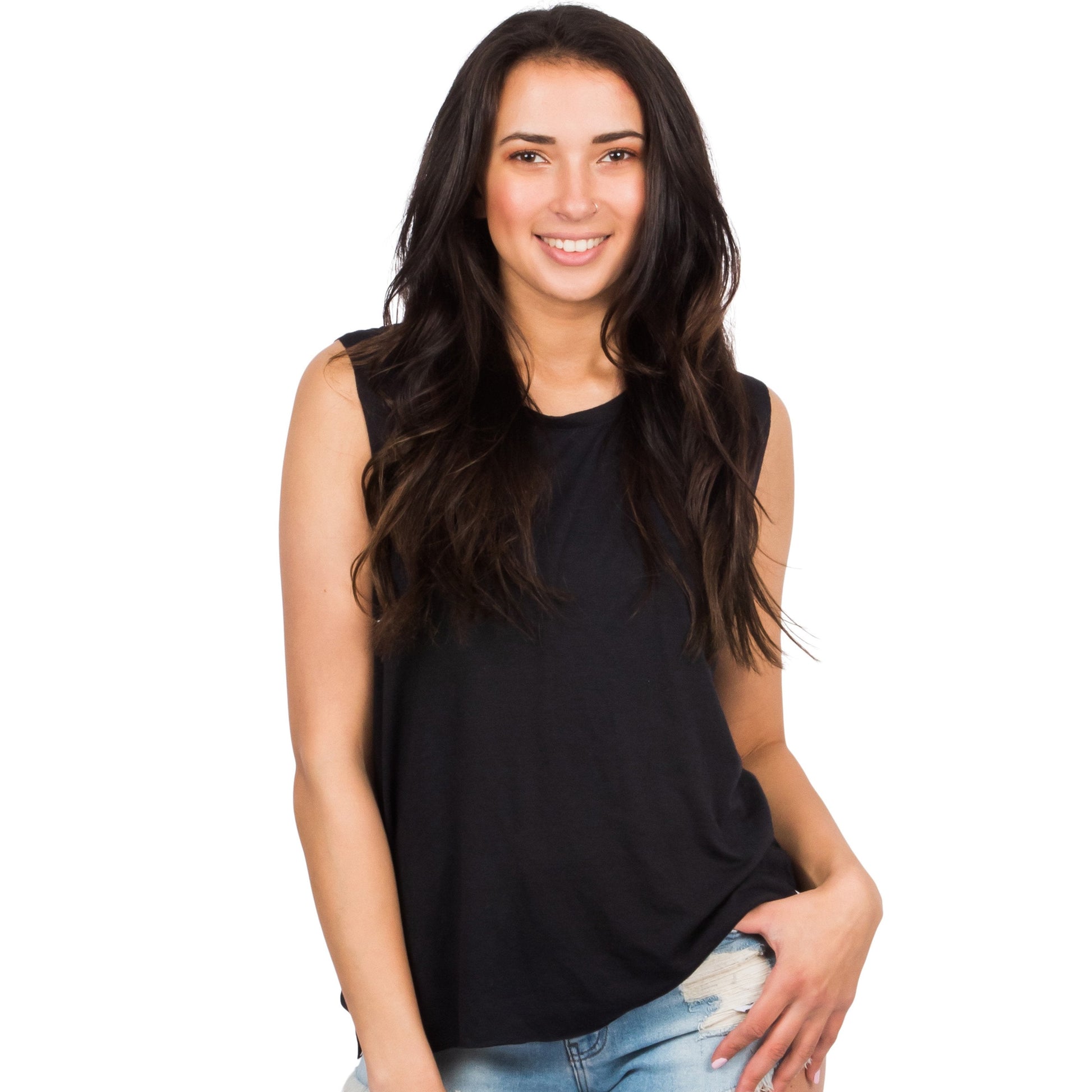 Sleeveless Muscle Tee - Denny's
