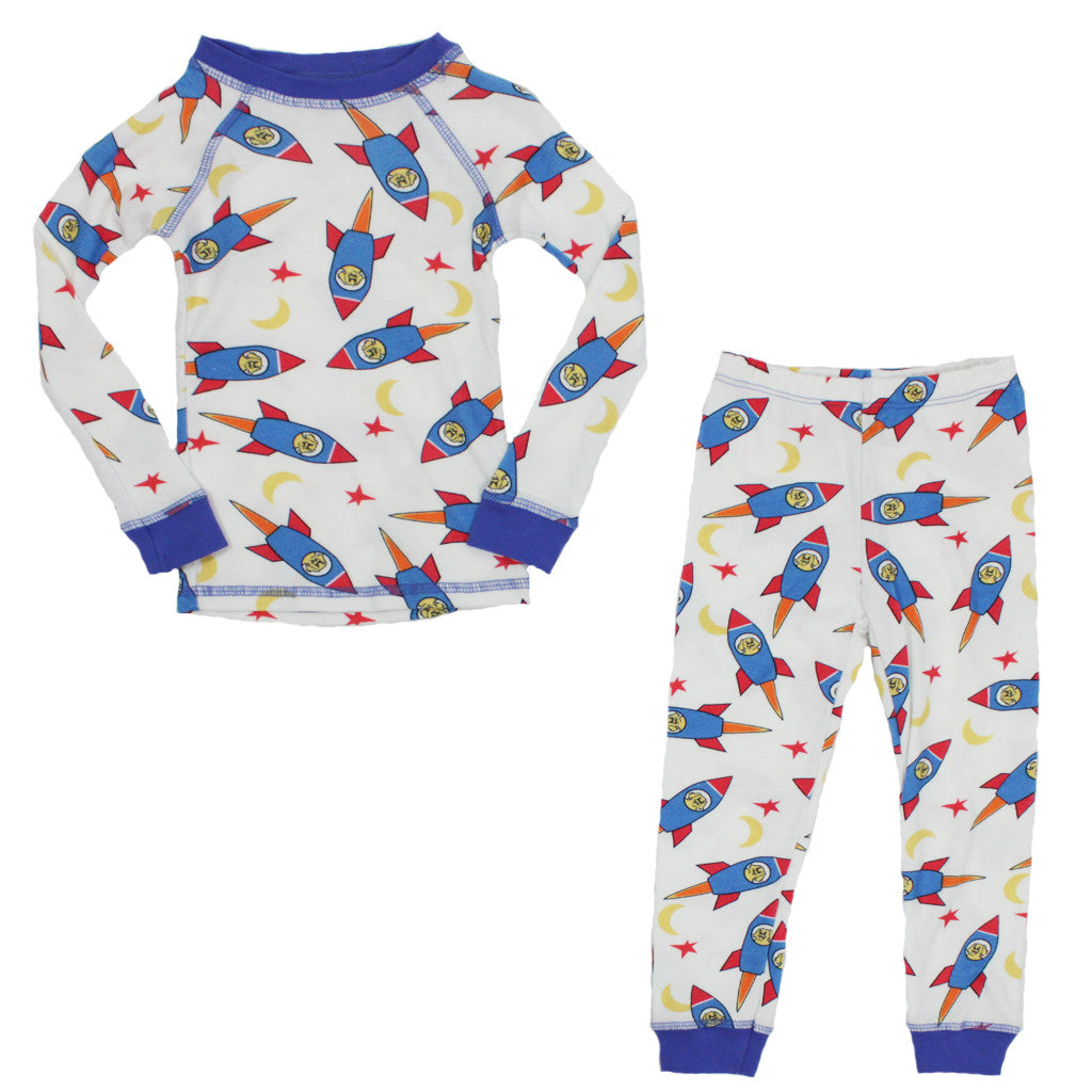 2 Piece Long Sleeve Rocket PJ - Denny's