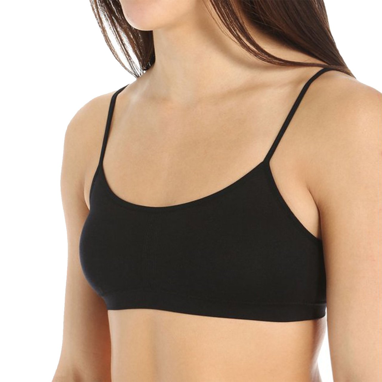 Seamless Ruched Crop Bra - Denny's