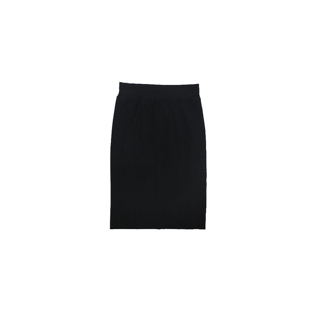 Cotton Skinny Knee Skirt - Denny's